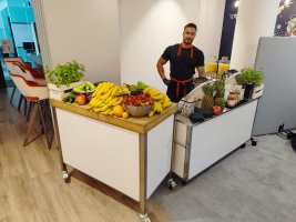 Smoothies drink bar